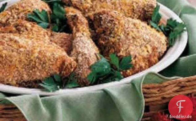 Knuspriges Kartoffelhuhn