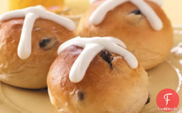 Heiße Kreuzbrötchen