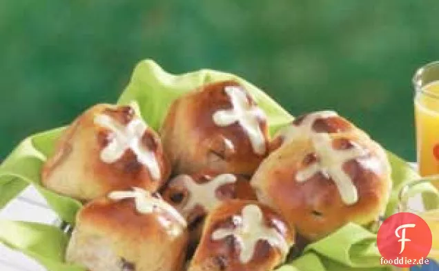 Heiße Kreuzbrötchen