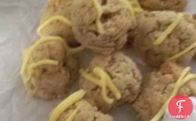 Schmelzen Sie in Ihrem Mund Honig Zitrone Frohe Weihnachtsplätzchen