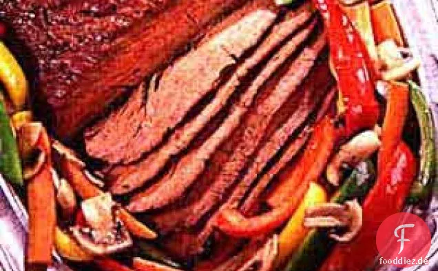 Gegrilltes Flankensteak