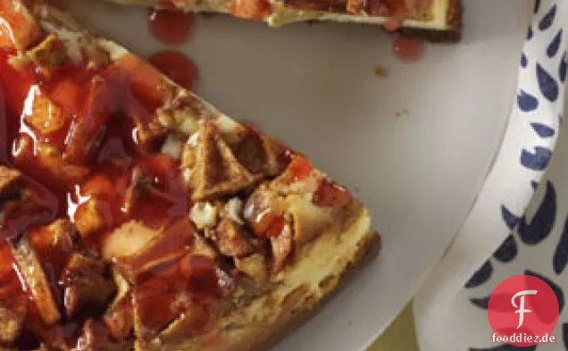 Gewürzter Apfelkäsekuchen