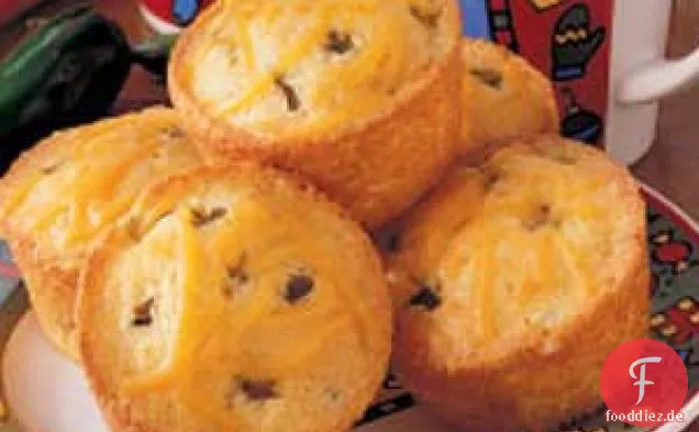 Grüne Chili-Mais-Muffins