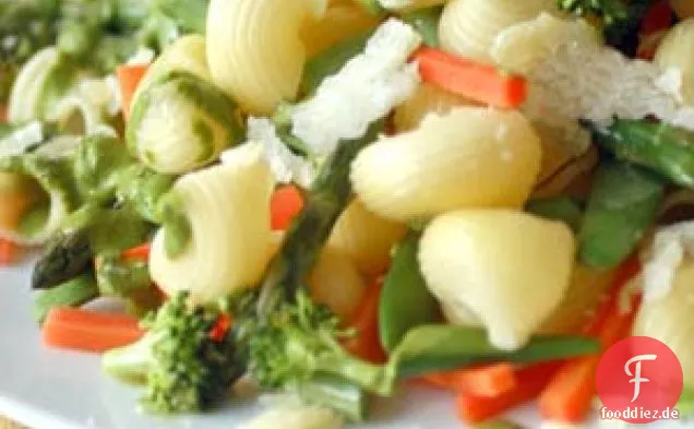 Kräuterpüree Pasta & Gemüse