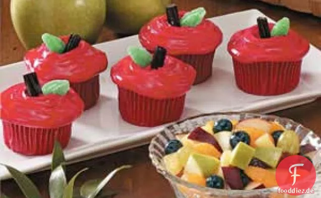 Apfelgewürz-Cupcakes