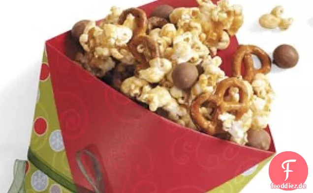 Erdnussbutter-Popcorn-Crunch