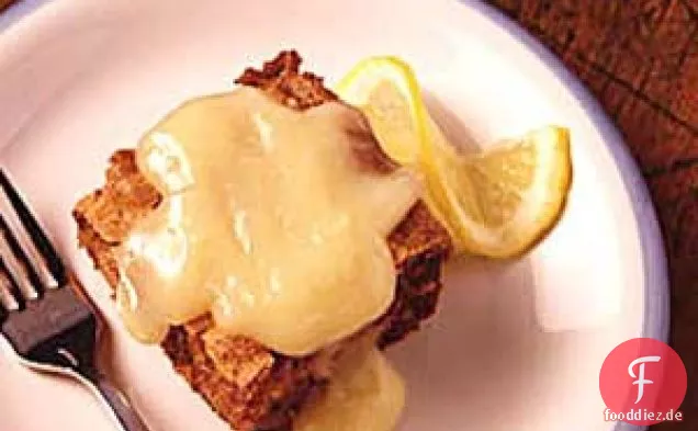 Apfelkuchen mit Zitronensauce