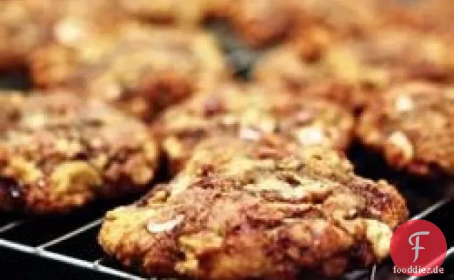 Macadamia Himbeer Weiße Schokoladenkekse