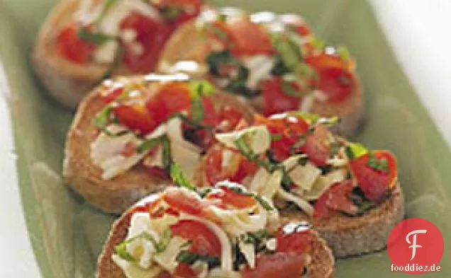 Griechische Bruschetta