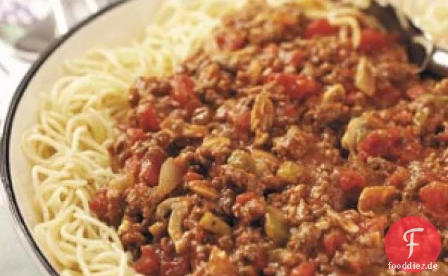 Spaghetti-Sauce für große Mengen