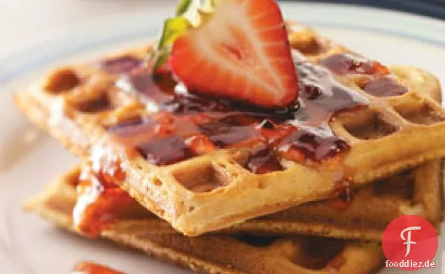 Erdnussbutter-Gelee-Waffeln