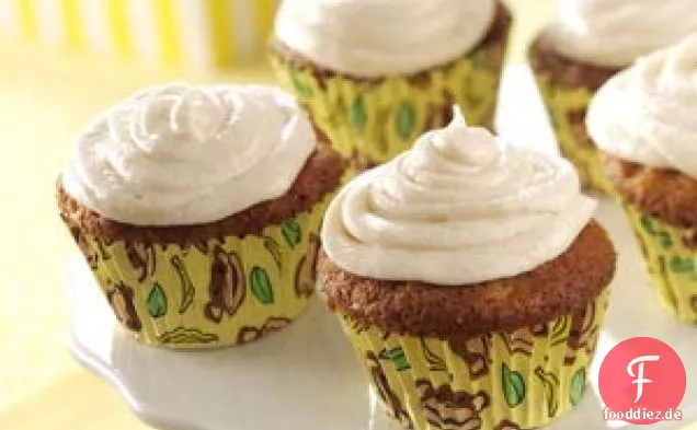 Frosted Bananen-Cupcakes