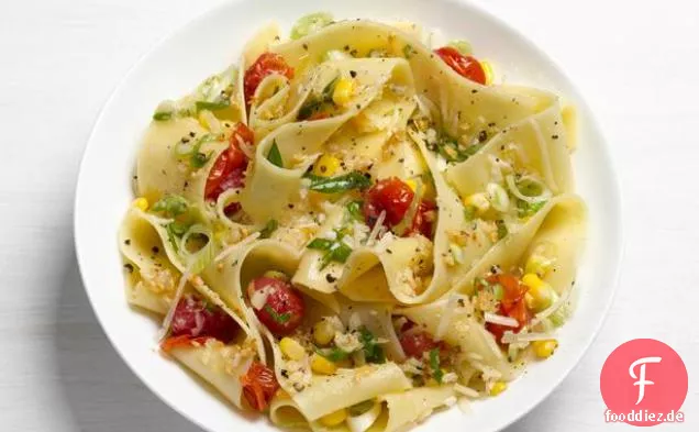 Pappardelle mit Mais