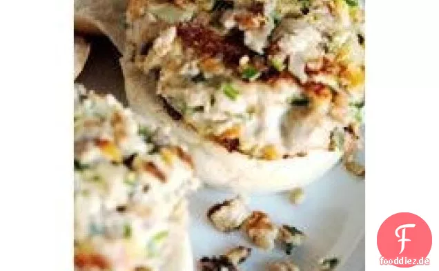 Leckere Ahi Fischburger mit Schnittlauch