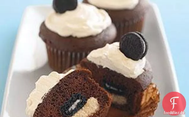 Mini-OREO-Überraschungs-Cupcakes