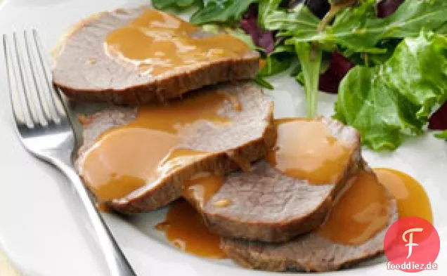 Rote-Augen-Rinderbraten