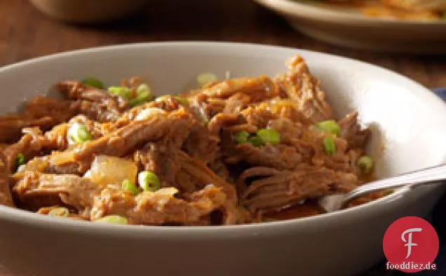 Pulled Pork mit Ingwersauce