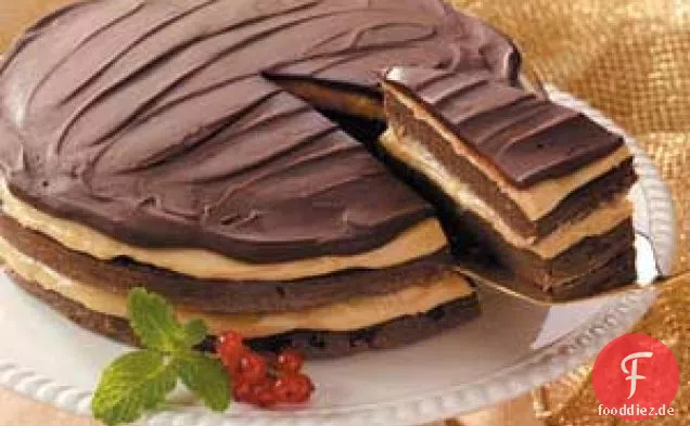 Lieblingsschokoladen-Erdnuss-Torte