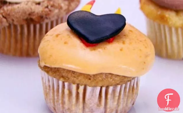 Brauner Zucker Karamell Creme Brulee Cupcakes