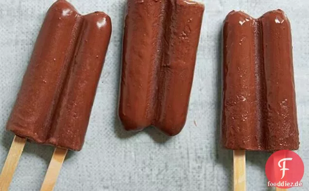 Griechische Joghurt-Fudge-Pops