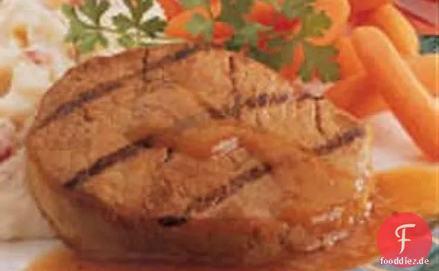 Honig-Limetten-Schweinekoteletts