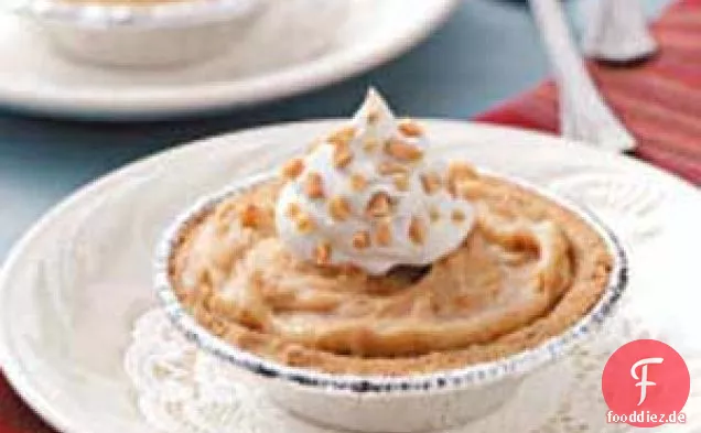 Knusprige Erdnussbuttertörtchen