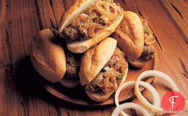 Zwiebel italienische Wurst