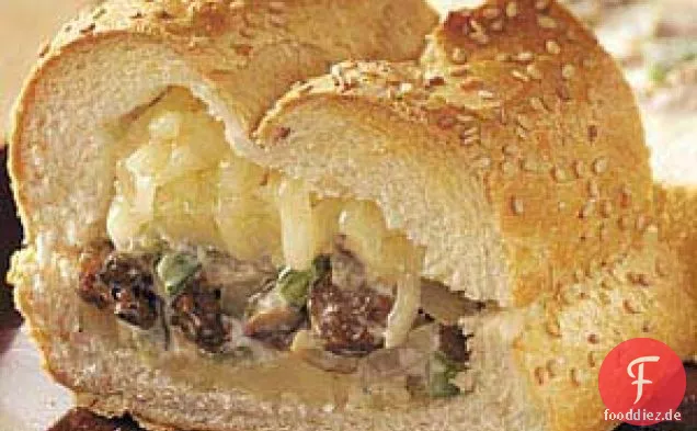 Herzhaftes Wurstbrötchen