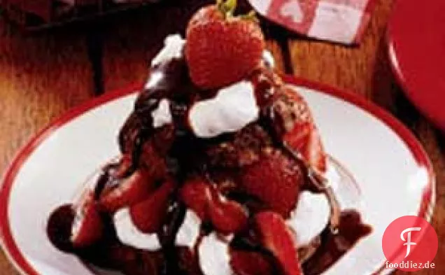 Erdbeer-Schokoladen-Shortcake