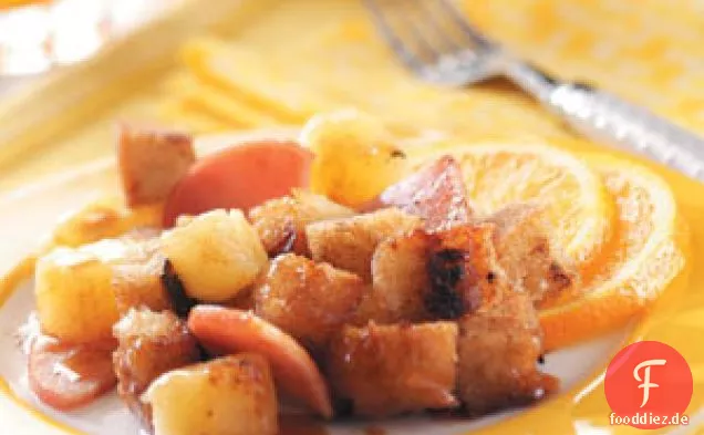 Frühstück auf dem Grill