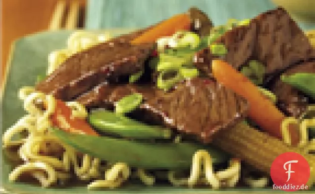 Einfache asiatische Stir-fry