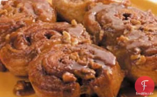 Karamellsüße Brötchen