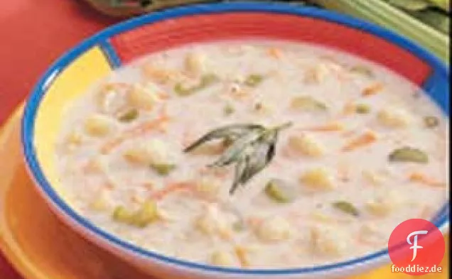 Siegreiche Blumenkohlcremesuppe