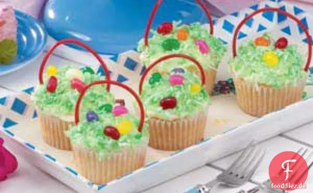 Cupcake Osterkörbe