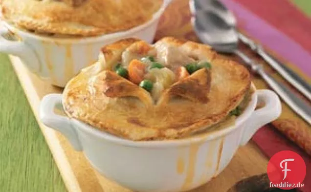 Makeover Hühnchen-Potpies