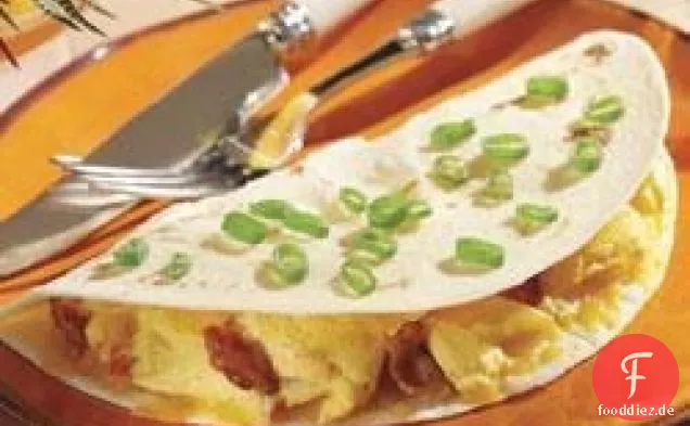 Knuspriges Frühstück Quesadilla