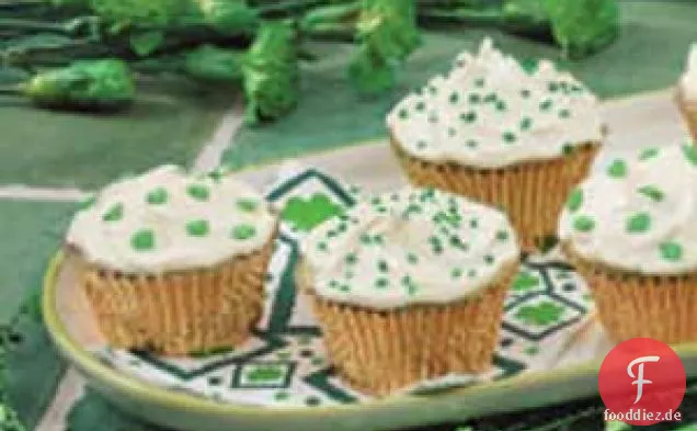 Pistazien-Cupcakes zum St. Patrick's Day