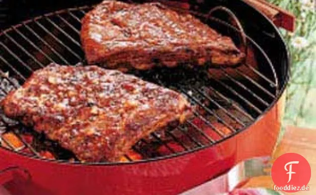 Gegrillte Spareribs