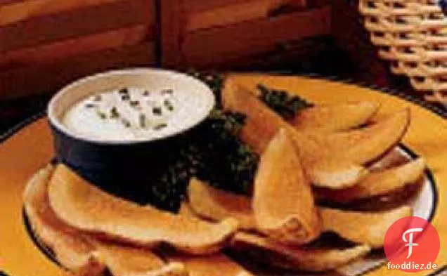 Herzhafte Kartoffelschalen