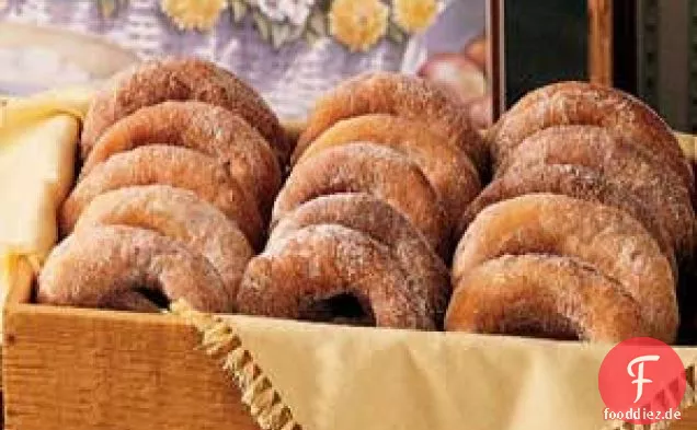 Schneeflocken-Donuts
