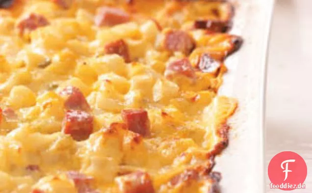 Schinken-Käse-Kartoffelauflauf