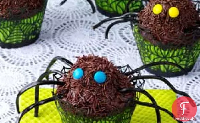 Spinnen-Cupcakes