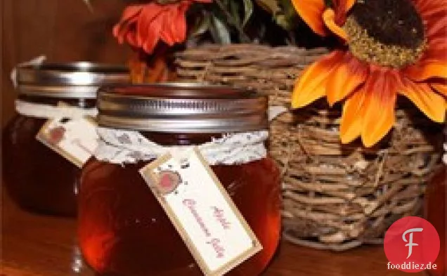 EINFACHES Zimt-Apfelgelee - Mit Apfelmus-Bonus