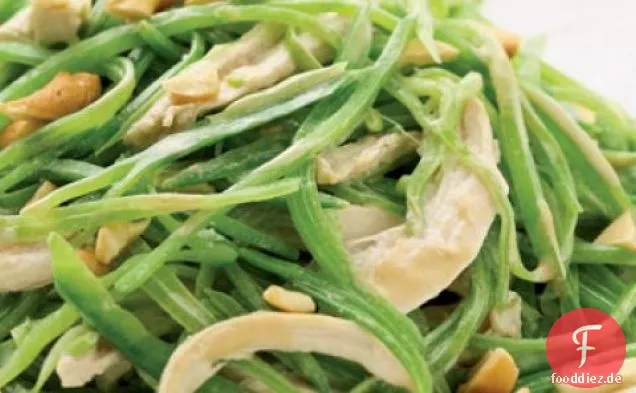 Warmes Schneebsen- und Hühnersalatrezept