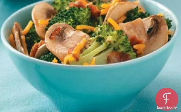 Brokkoli-Pilz-Salat