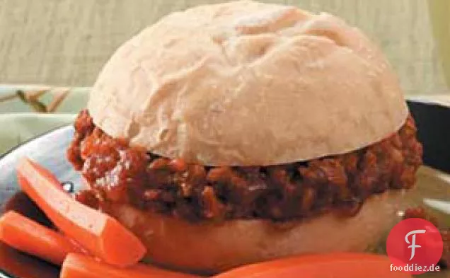 Kürbis Sloppy Joes für 2