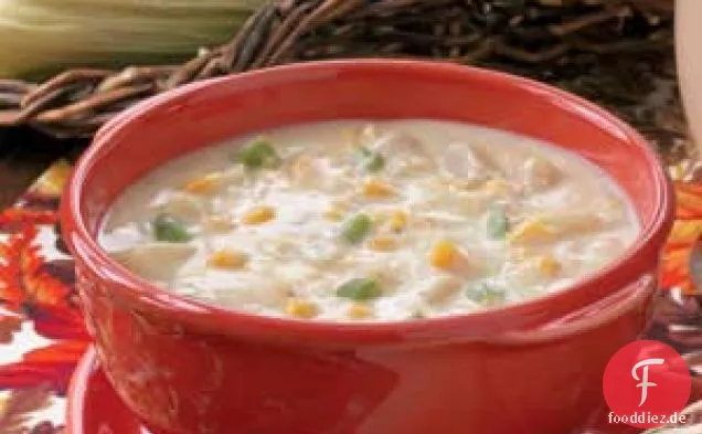 Schnelle Maissuppe