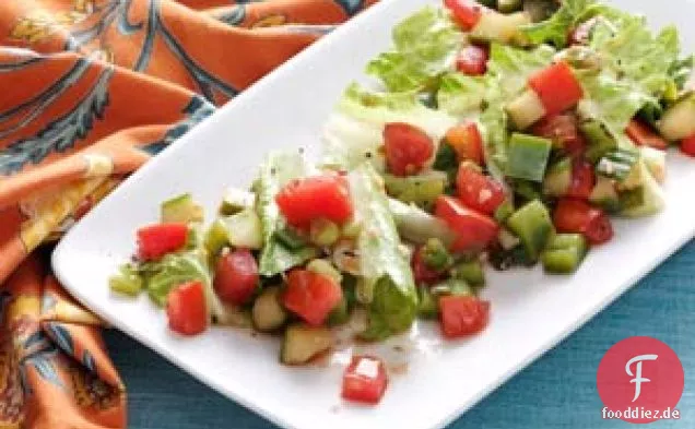 Würziger Gazpacho-Salat