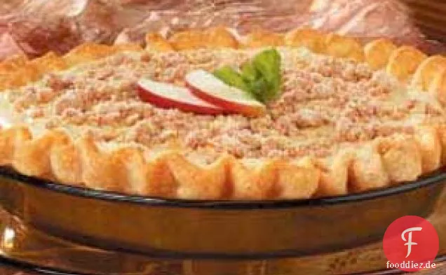 Ahorn-Sahne-Apfelkuchen