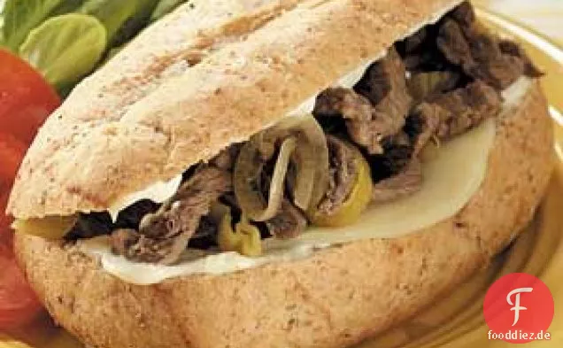 Italienische Rinderfilet-Sandwiches